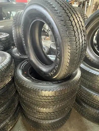 4X Continental Contitrac 275/65/18 LT (truck tires) Tires were new take offs @ 3000km Load Range E D...