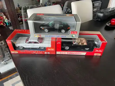 Sun Star 1:18 scale diecast model cars. Price is $120 each