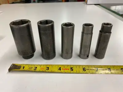 Deep impact sockets, 1/2 inch drive, Mac, Snap-On, View more