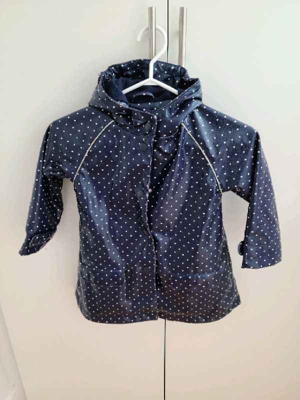 Children's Place Lined Rain Jacket - Size 4T in Clothing - 4T in Calgary