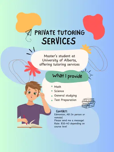 Math Tutoring – All Levels (Elementary to University), View more
