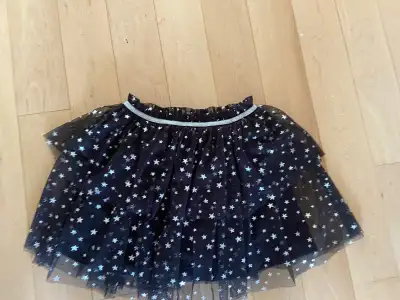 Jube noire avec étoiles argentées pour enfants taille 5 ans, View more