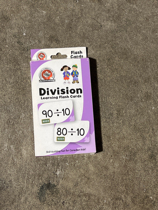 Division flashcards in Other in City of Toronto