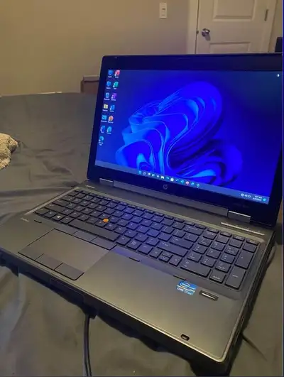 17" i5 HP Elitebook 8770 Windows 11 Office 21 laptop, View more