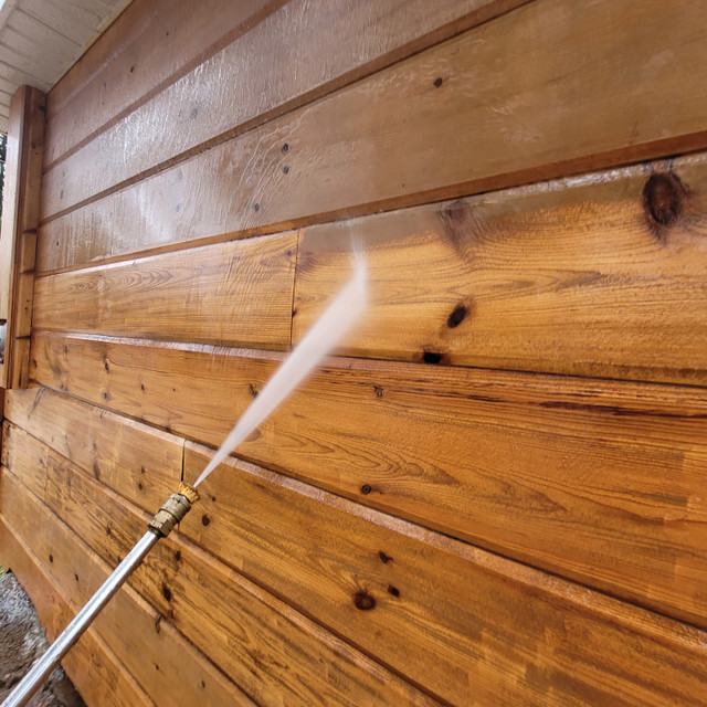 EXTERIOR STAINING, PAINTING AND PRESSURE WASHING. in Painters & Painting in North Bay - Image 3