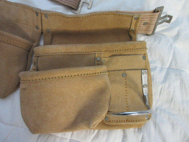 Like new, Mastercraft Suede tool belt $20 pick up in Timmins in Other in Timmins - Image 4