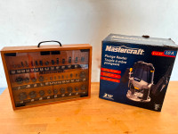 Mastercraft Plunge Router W/ Bits - Brand New, never taken out o
