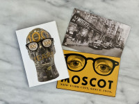 Moscot 100 year brand booklet and postcards tom ford ray ban