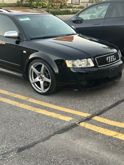 Up for sale is my beloved 2003 Audi A4 Avant with a 2.7T swap. Drive of all the build pictures is av...