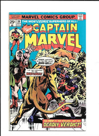 captain marvel #39 MARVEL COMICS $5