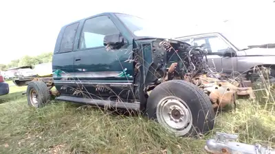Parts available as per photos. 3.73 gears. Rust and dent free doors and fenders.