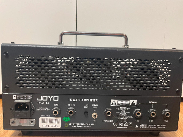 Joyo JMA-15 MJOLNIR 2xEL84 Electric Guitar Amp Head dans Amplificateurs et pédales  à Longueuil/Rive Sud - Image 4