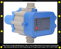 (NEW) Water Pump Pressure Controller Switch IP65 Waterproof 110V
