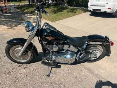 1998 Harley Davidson Fatboy with the Evo engine and only 26,000 km .Full service documents from new....