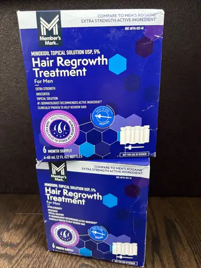 Member’s Mark Minoxidil 5% Liquid - 11 Months Supply, View more