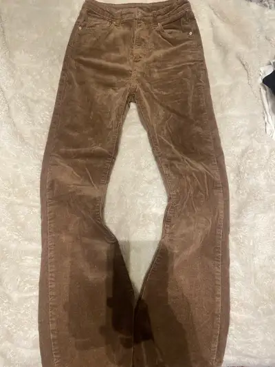 Brown Corduroy Bellbottoms - High Waisted, View more