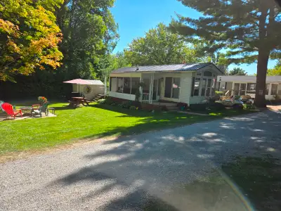 Seasonal Trailer Park. Available for showings!!! OPEN HOUSE EVERY SATURDAY AND SUNDAY BETWEEN 12:00P...