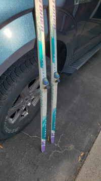 150cm Cross Country Skis withSalomon SNS PROFIL Bindings Waxless