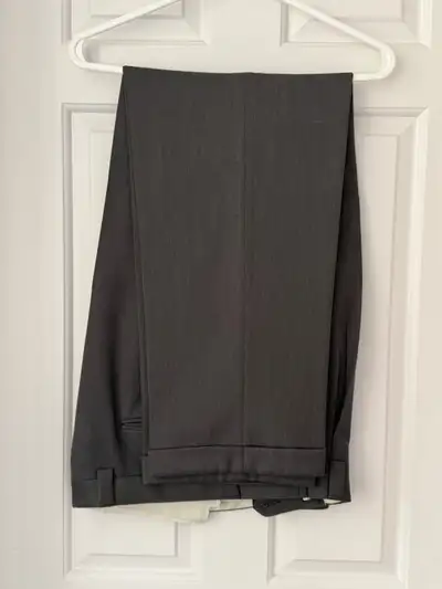 Men's CANALI MILANO Dress Pants with pleats and cuffs, 36R, View more