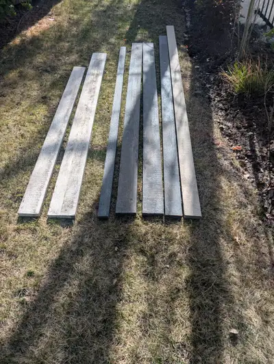 3-1X 4X8 feet Spruce Boards-$1.50 Each=$4.50 1-1X4X10 feet Spruce Boards -$1.75 Each 2- 1 X4X12 feet...