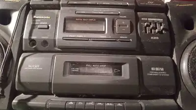 Panasonic RX-DS750 portable stereo ghetto blaster boombox, View more
