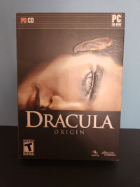 2008 NEW (SEALED) DRACULA ORIGIN PC-CD VIDEO GAME