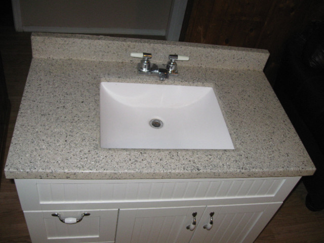bathroom vanity with working fawcet in Plumbing, Sinks, Toilets & Showers in Whitehorse