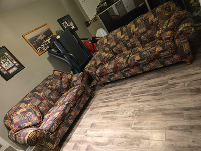 Matching Couch and Love Seat, View more