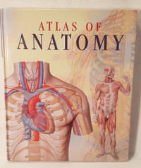 Atlas of Anatomy Illustrated Hardcover Book