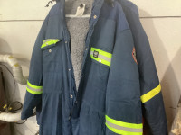 2HELLY HANSON INSULATED COVERALLS 