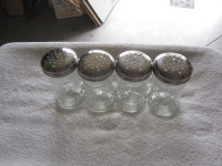 Vaisselle/ Pot d'épices en verre pour les épices en poudre