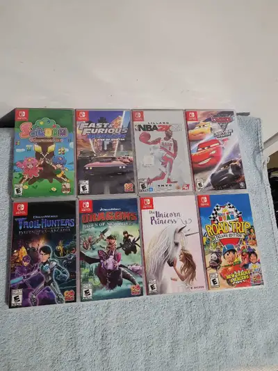 Nintendo switch games, View more