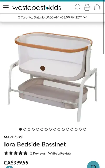 Maxi Cosi bassinet, View more