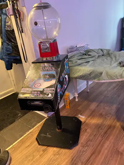 Retro pinball Gumball machine. , View more