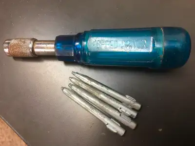 Vintage "Speed Driver" Screwdriver, View more