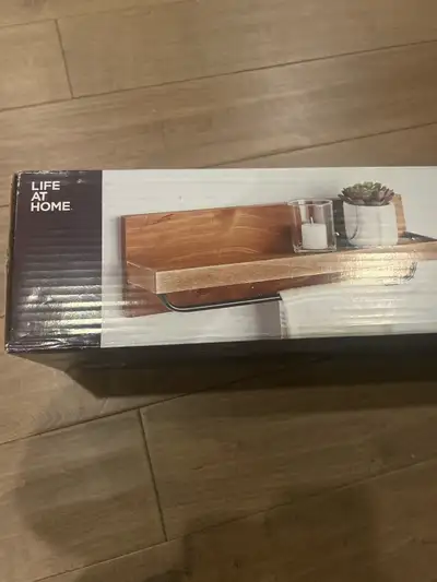 Life At Home Wooden Shelf, View more