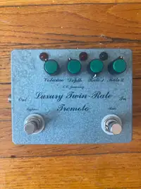 T. C. Jauernig Luxury Twin Rate Tremolo pedal