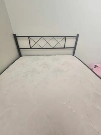 Twin Mattress and Twin Bedframe, View more