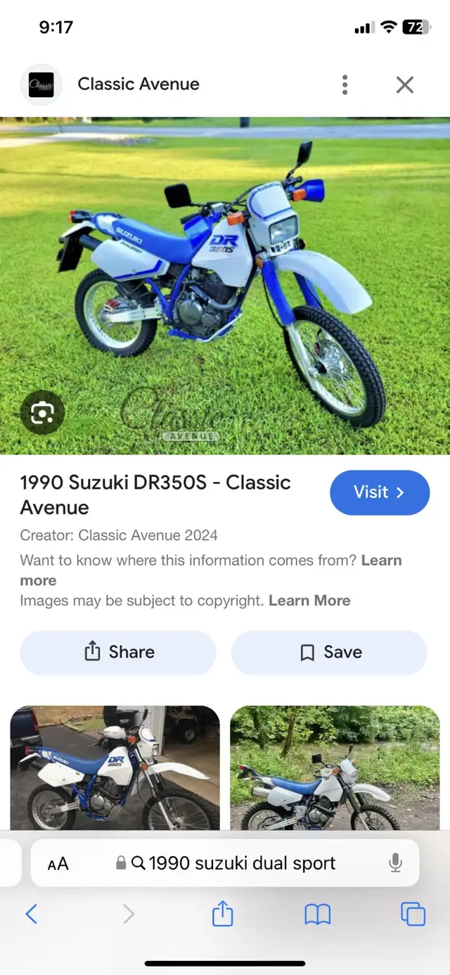 looking for project bike XR/XT/RT/DR.. etc in Dirt Bikes & Motocross in Cape Breton - Image 4