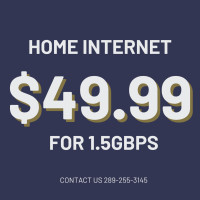 HOME INTERNET FAST ROGERS 1.5 GBPS