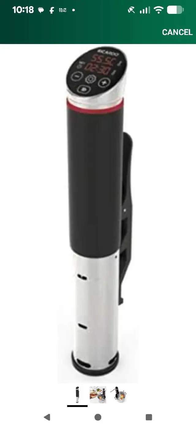 Ricardo sous vide precision cooker in Microwaves & Cookers in City of Montréal - Image 2