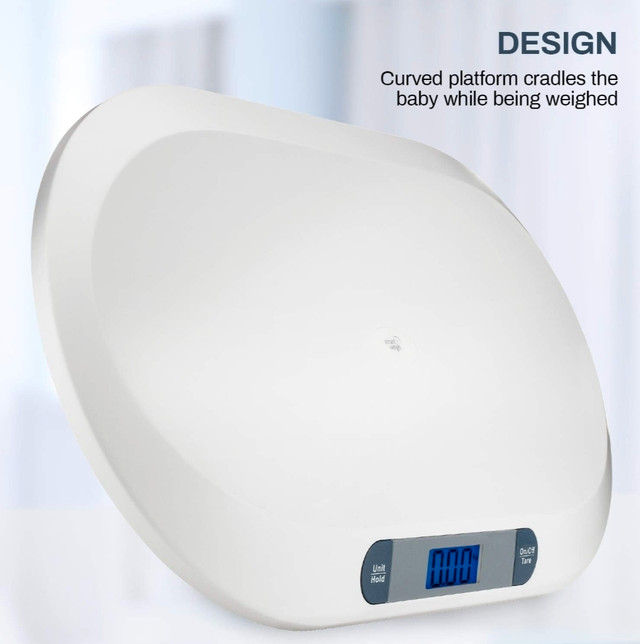 Smart Weigh Comfort Baby Scale with 3 Weighing Modes, 44 Pound ( in Other in City of Toronto - Image 3