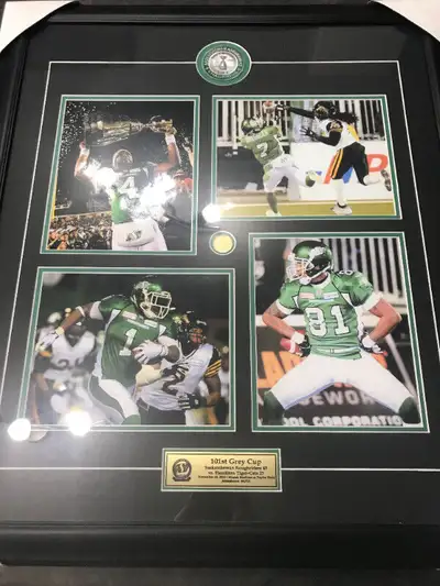 2013 Grey Cup Champions Framed Picture