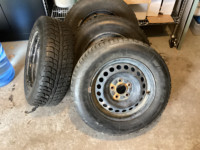 BF Goodrich winter tires on rims 205/65/15
