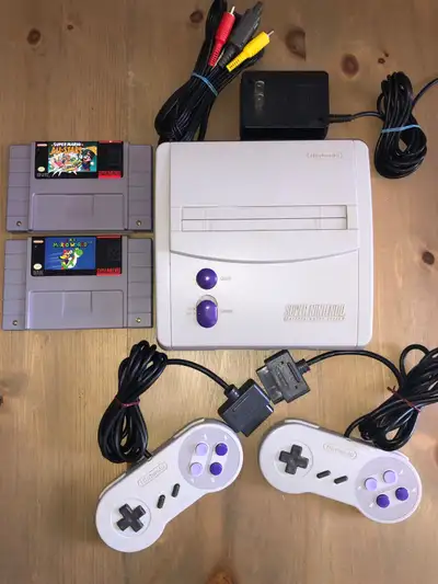 Super Nintendo SNES Junior Super Mario Bundle, View more