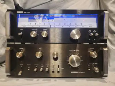 Vintage Audio Reflex Amplifier ARA-335 w/matching Tuner  ART-600, View more