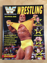 WWF World Wrestling Federation Official Book hardcover brand new