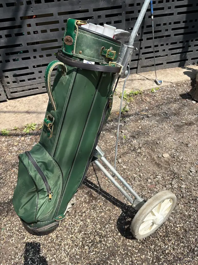 Vintage Golf Bag And Cart in Golf in Ottawa - Image 5