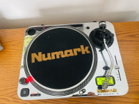 Numark Pro TT-1 Turntable Professional  Manual  DJ Record Player