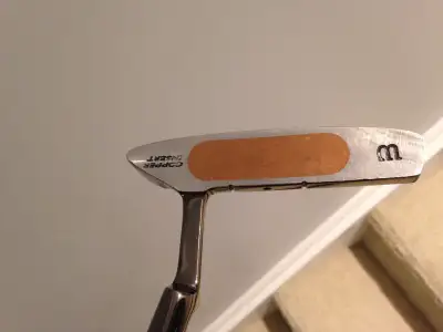 Wilson fat shaft Putter with copper face insert, View more